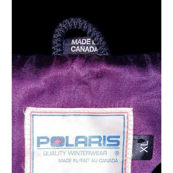 RARE Vintage Polaris World-Wide Leather/Wool Varsity Jacket Men's Large 80s - Picture 5 of 5